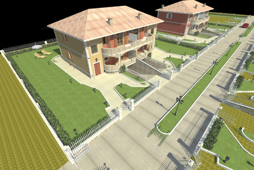 Villa in costruzione bifamiliare a Telese Terme